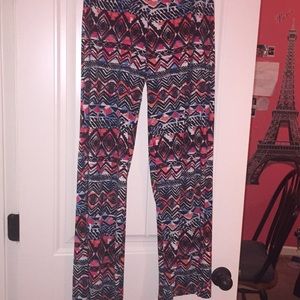 Patterned Flowy Pants